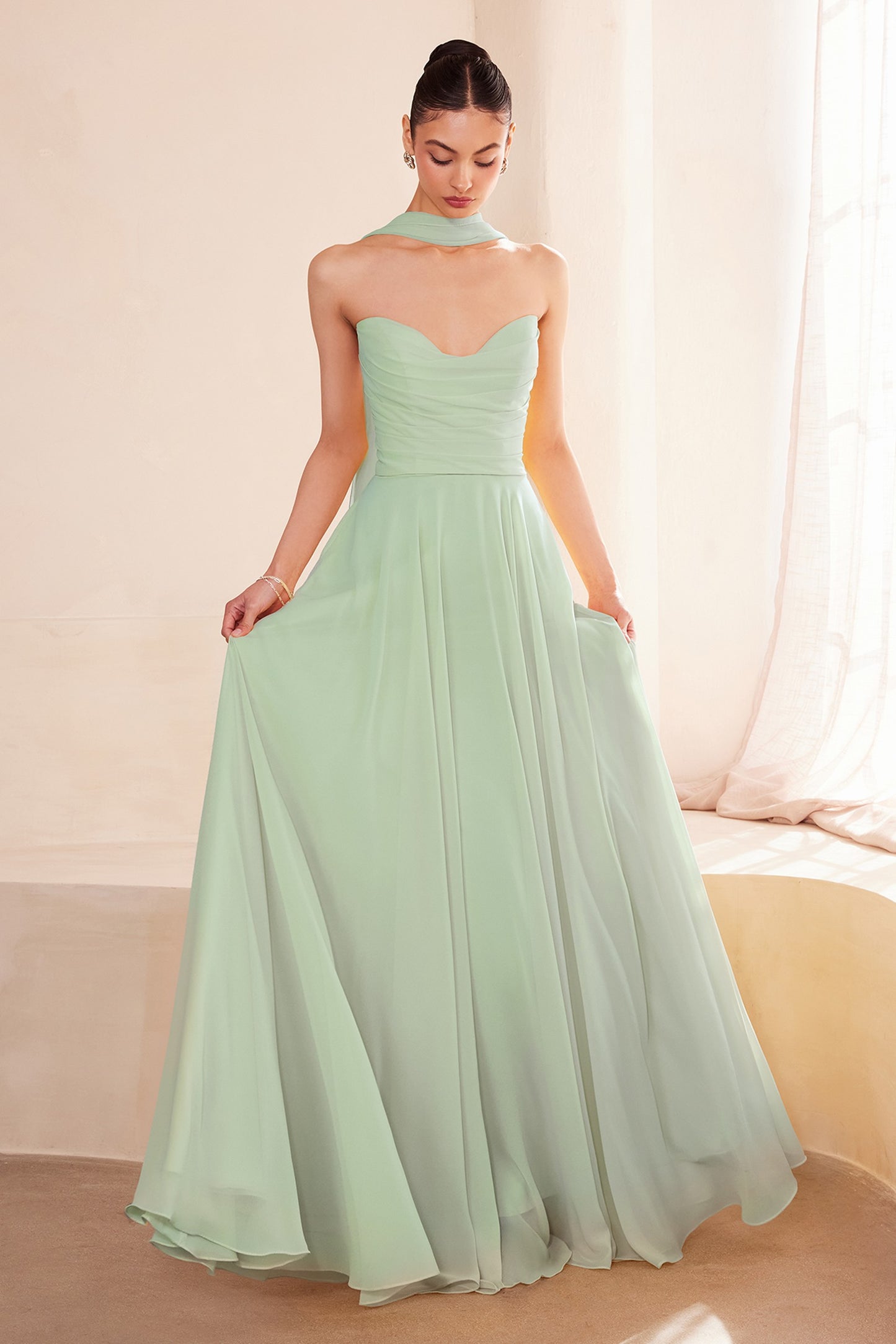 Vestido de Gala Mar