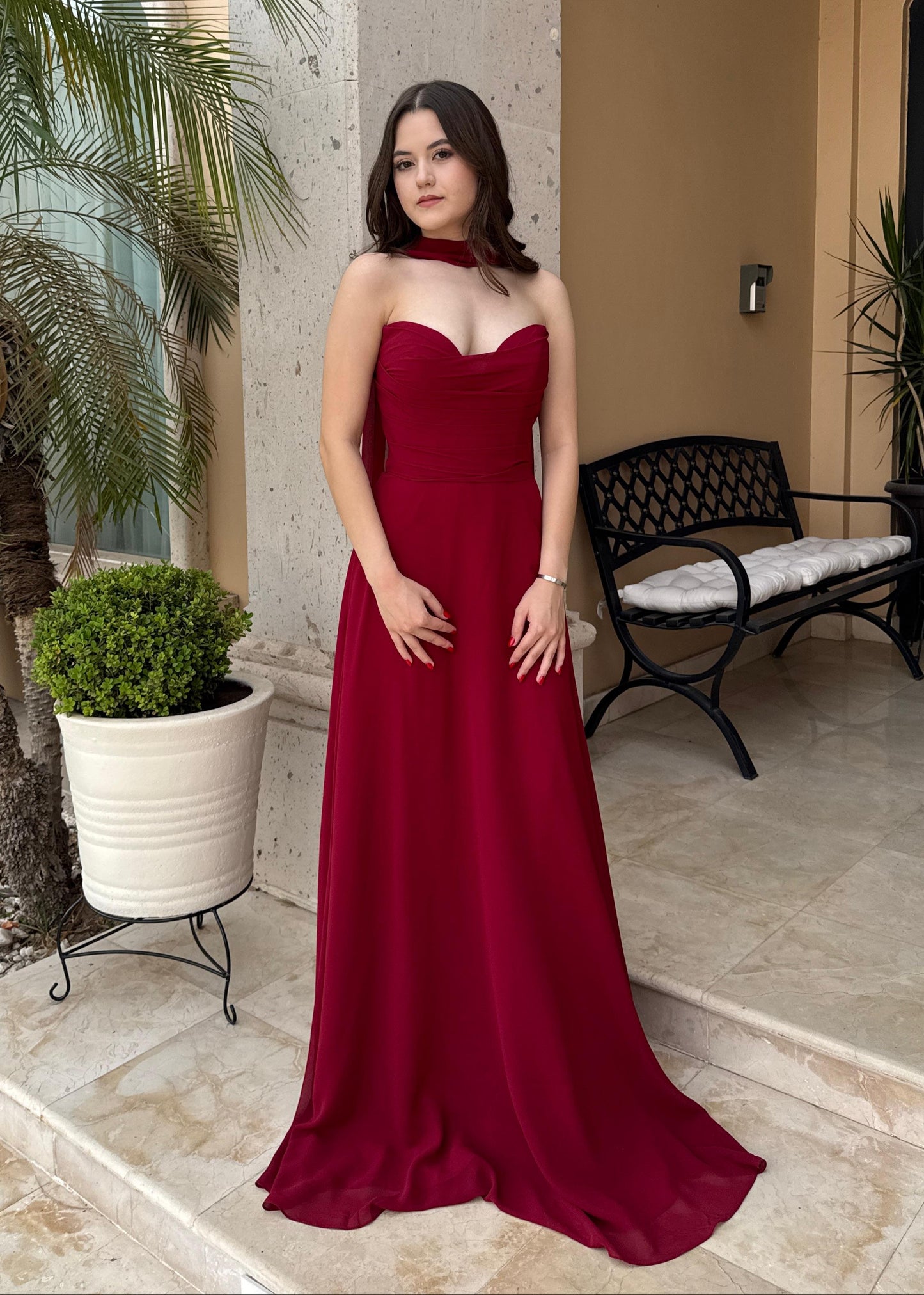 Vestido de Gala Mar