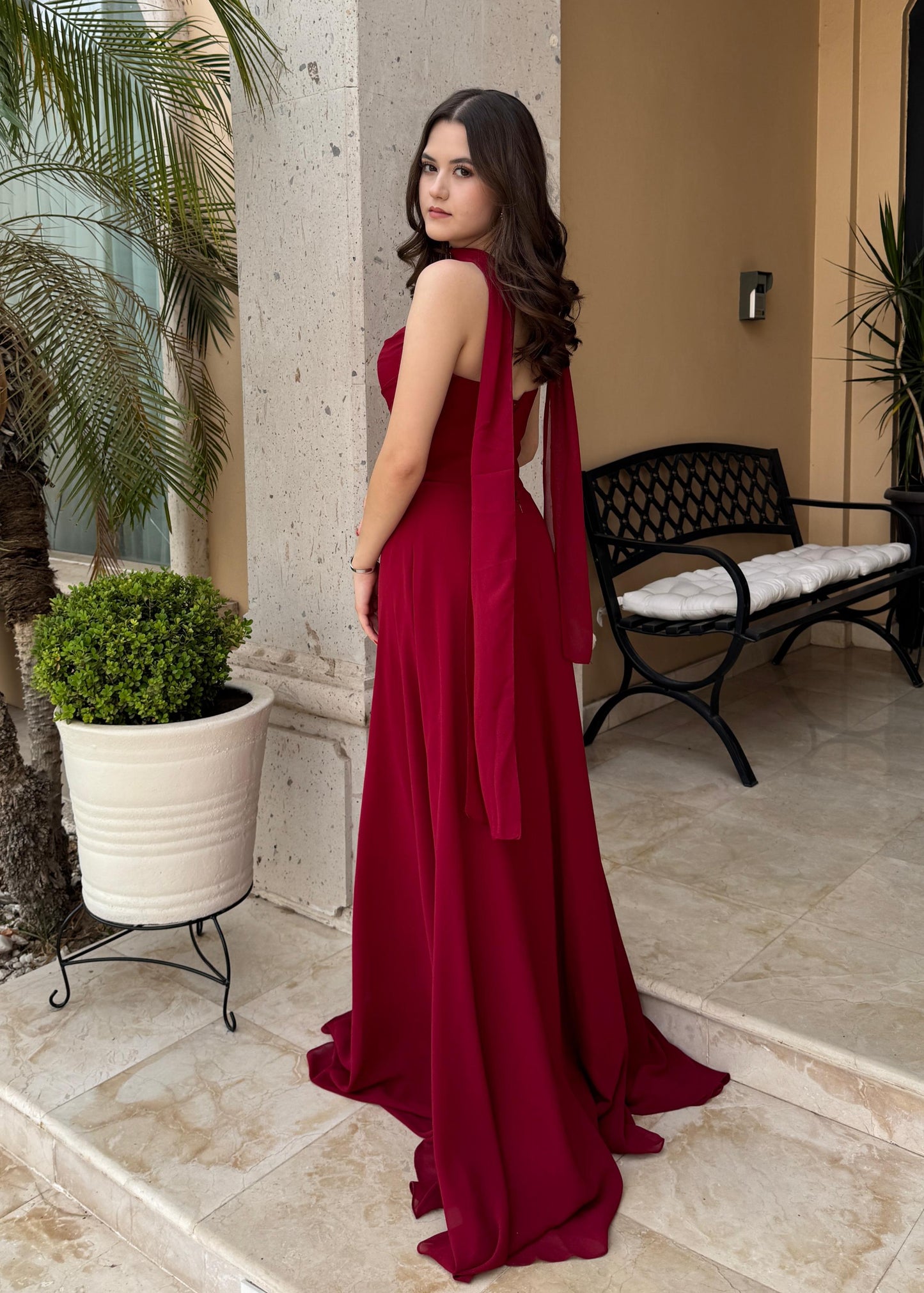 Vestido de Gala Mar